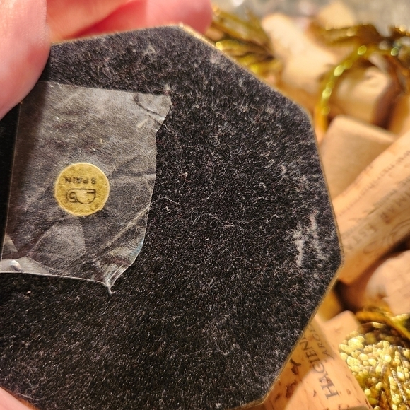 Brass‎ Paperweight Engraved Inspirational Quote - Vintage Made in Spain, Always - Picture 5 of 5